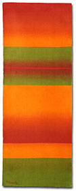 <span style="font-weight: bold">Leichte Streifen II</span><br />von Tomas Kerwitz, 60x157 cm